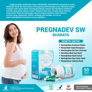 Pregnadev Bharata - Obat Penyubur Kandungan Wanita - Meningkatkan Kesuburan Wanita Jaminan Garansi 100% Original